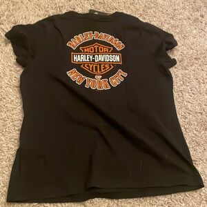 harley davidson brand new never worn vintage biker tee new york